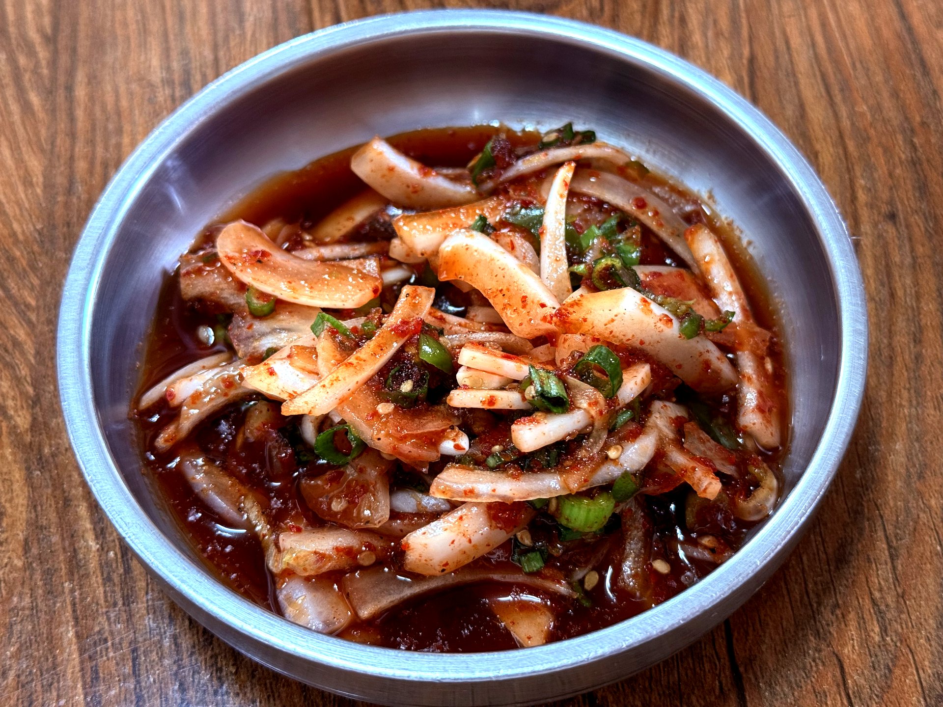 Yangnyeom sauce served on the side